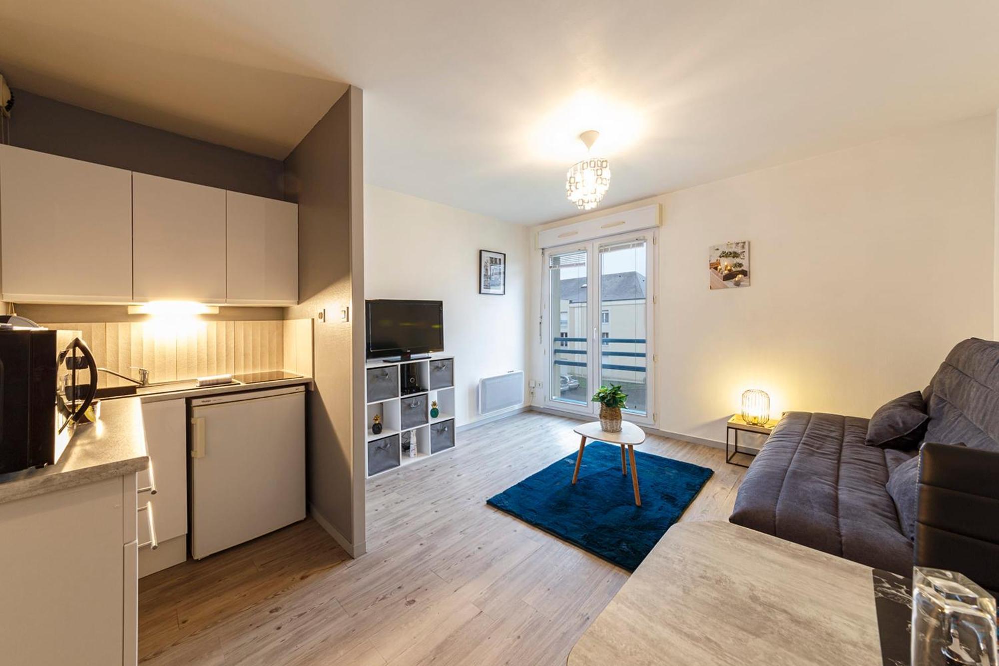 Ferienwohnung Le Bocage Wifi Parking Tramway Angers Exterior foto