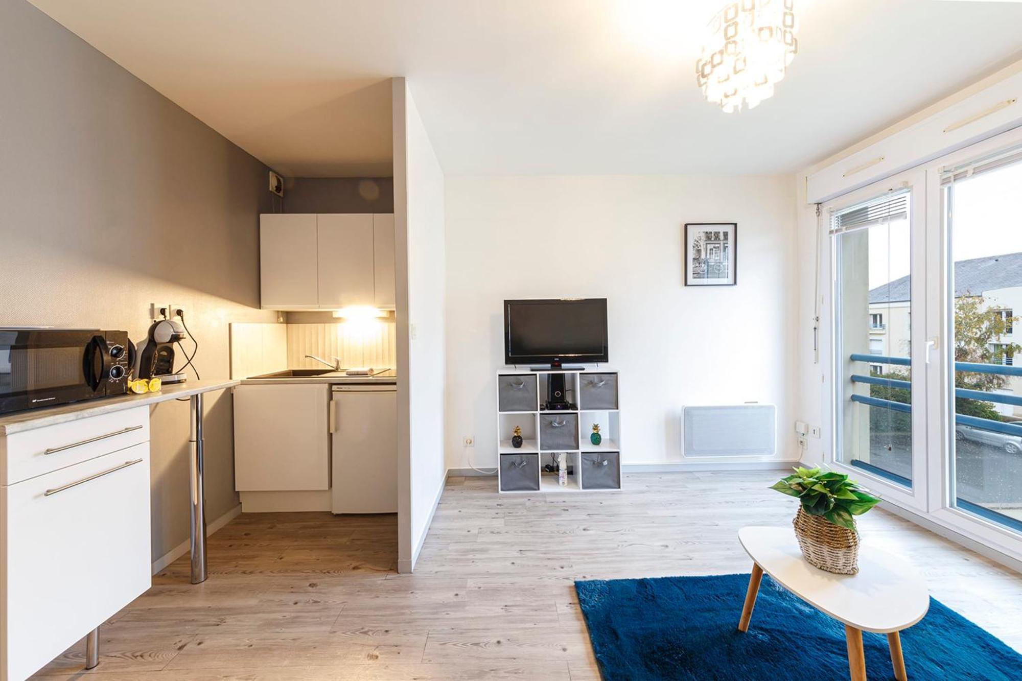 Ferienwohnung Le Bocage Wifi Parking Tramway Angers Exterior foto